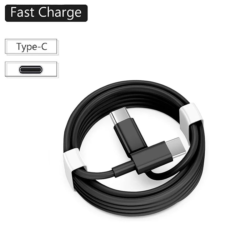 Original USB C Cable to USB C 60W Fast Charging Charger