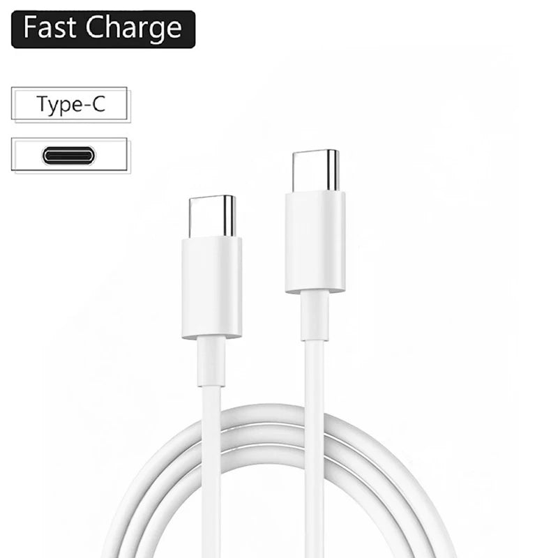 Original USB C Cable to USB C 60W Fast Charging Charger